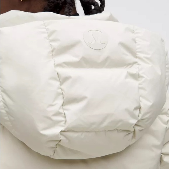 Lululemon Wunder Puff Replacement Snap Hood Cream - Picture 1 of 5